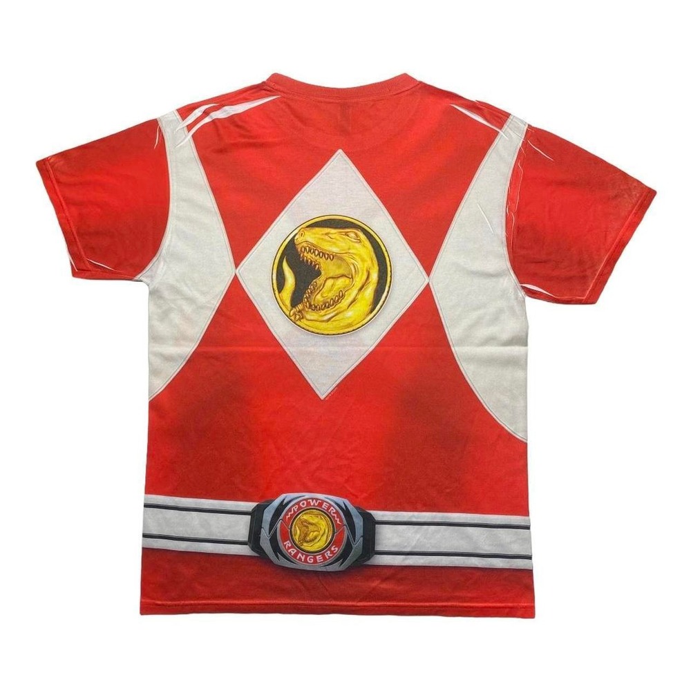 2016 Power Rangers all over sublimation print shirt